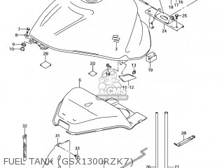 FUEL TANK (GSX1300RZK7) - GSX1300R HAYABUSA 2007 (K7) USA (E03)