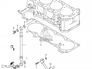 CYLINDER - GSX1300R HAYABUSA 2008 (K8) USA (E03)