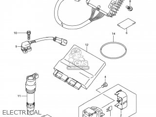 ELECTRICAL - GSX1300R HAYABUSA 2008 (K8) USA (E03)