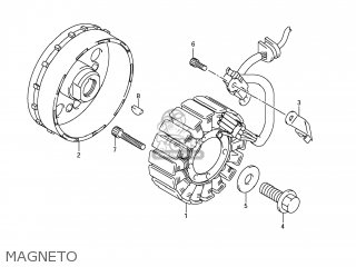 MAGNETO - GSX1300R HAYABUSA 2008 (K8) USA (E03)