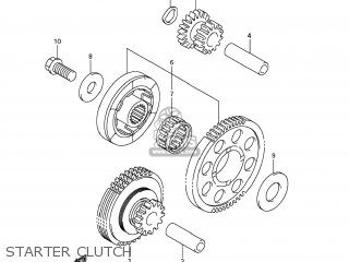 STARTER CLUTCH - GSX1300R HAYABUSA 2008 (K8) USA (E03)