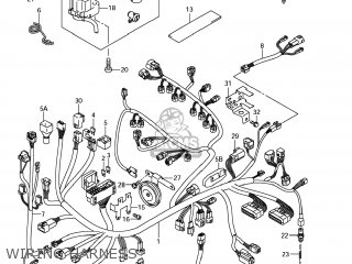 WIRING HARNESS - GSX1300R HAYABUSA 2008 (K8) USA (E03)