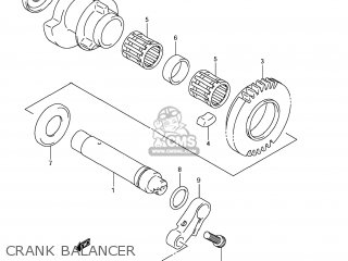 CRANK BALANCER - GSX1300R HAYABUSA 2009 (K9) USA (E03)