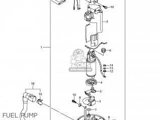 FUEL PUMP - GSX1300R HAYABUSA 2009 (K9) USA (E03)
