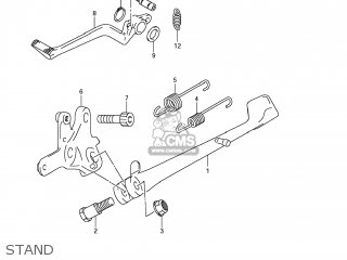STAND - GSX1300R HAYABUSA 2009 (K9) USA (E03)