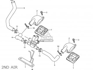 Suzuki GSX1300R HAYABUSA 2011 (L1) USA (E03) parts lists and