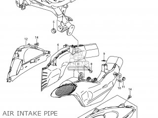 Suzuki GSX1300R HAYABUSA 2011 (L1) USA (E03) parts lists and