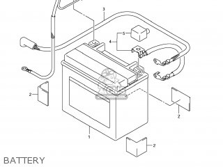 BATTERY - GSX1300R HAYABUSA 2011 (L1) USA (E03)