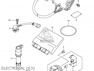 ELECTRICAL (E3) - GSX1300R HAYABUSA 2011 (L1) USA (E03)