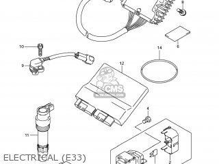 ELECTRICAL (E33) - GSX1300R HAYABUSA 2011 (L1) USA (E03)