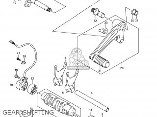 GEAR SHIFTING - GSX1300R HAYABUSA 2011 (L1) USA (E03)