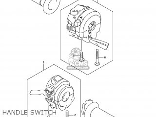 HANDLE SWITCH - GSX1300R HAYABUSA 2011 (L1) USA (E03)