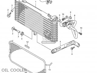 OIL COOLER - GSX1300R HAYABUSA 2011 (L1) USA (E03)