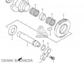 CRANK BALANCER - GSX1300R HAYABUSA 2012 (L2) USA (E03)