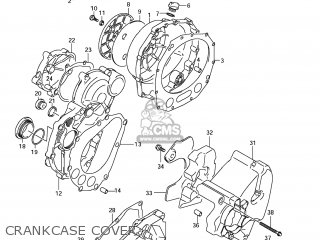 CRANKCASE COVER - GSX1300R HAYABUSA 2012 (L2) USA (E03)