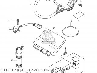 ELECTRICAL (GSX1300R L2 E28) - GSX1300R HAYABUSA 2012 (L2) USA (E03)