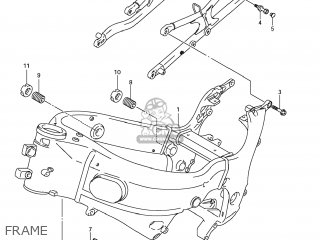 FRAME - GSX1300R HAYABUSA 2012 (L2) USA (E03)