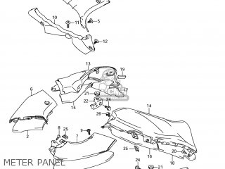 METER PANEL - GSX1300R HAYABUSA 2012 (L2) USA (E03)