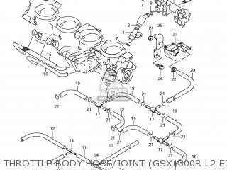 THROTTLE BODY HOSE/JOINT (GSX1300R L2 E33) - GSX1300R HAYABUSA 2012 (L2) USA (E03)