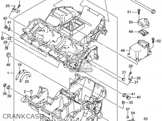 CRANKCASE - GSX1300RA HAYABUSA 2014 (L4) USA (E03)