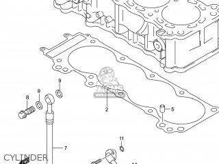 CYLINDER - GSX1300RA HAYABUSA 2014 (L4) USA (E03)