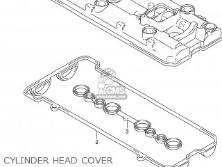 CYLINDER HEAD COVER - GSX1300RA HAYABUSA 2014 (L4) USA (E03)
