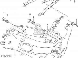 FRAME - GSX1300RA HAYABUSA 2014 (L4) USA (E03)
