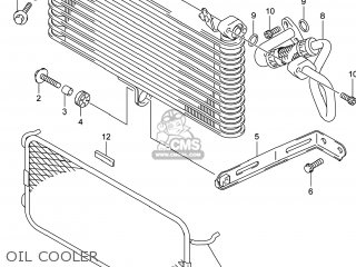 OIL COOLER - GSX1300RA HAYABUSA 2014 (L4) USA (E03)