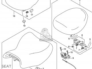 SEAT - GSX1300RA HAYABUSA 2014 (L4) USA (E03)