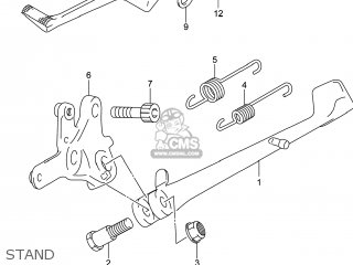 STAND - GSX1300RA HAYABUSA 2014 (L4) USA (E03)
