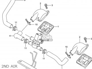 2ND AIR - GSX1300RAZ HAYABUSA 2014 (L4) USA (E03)