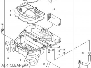 AIR CLEANER - GSX1300RAZ HAYABUSA 2014 (L4) USA (E03)