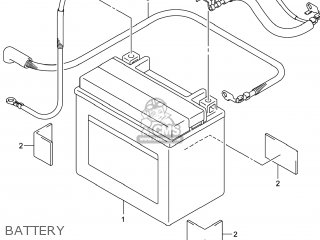 BATTERY - GSX1300RAZ HAYABUSA 2014 (L4) USA (E03)