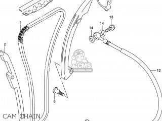 CAM CHAIN - GSX1300RAZ HAYABUSA 2014 (L4) USA (E03)