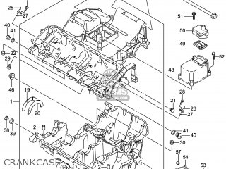 CRANKCASE - GSX1300RAZ HAYABUSA 2014 (L4) USA (E03)