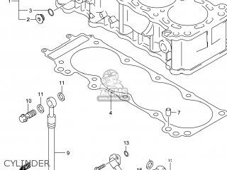 CYLINDER - GSX1300RAZ HAYABUSA 2014 (L4) USA (E03)