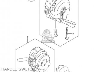 HANDLE SWITCH - GSX1300RAZ HAYABUSA 2014 (L4) USA (E03)