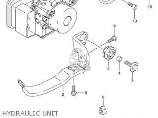 HYDRAULIC UNIT - GSX1300RAZ HAYABUSA 2014 (L4) USA (E03)