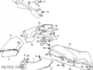 METER PANEL - GSX1300RAZ HAYABUSA 2014 (L4) USA (E03)