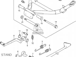 STAND - GSX1300RZ HAYABUSA 1999 (X) USA (E03)