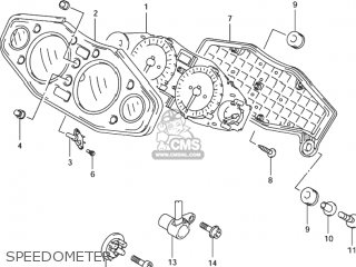 SPEEDOMETER - GSX1300RZ HAYABUSA 2002 (K2) USA (E03)