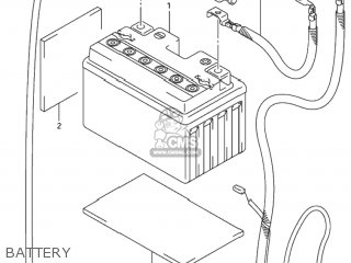 BATTERY - GSX1300RZ HAYABUSA 2003 (K3) USA (E03)