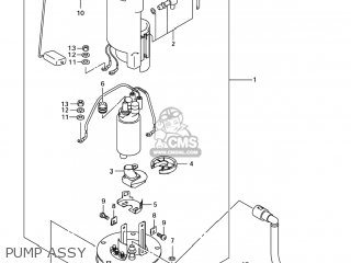 PUMP ASSY - GSX1300RZ HAYABUSA 2004 (K4) USA (E03)