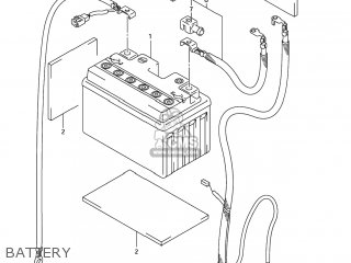 BATTERY - GSX1300RZ HAYABUSA 2006 (K6) USA (E03)