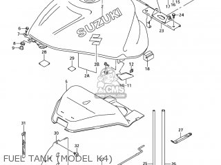 FUEL TANK (MODEL K4) - GSX1300RZ HAYABUSA 2006 (K6) USA (E03)