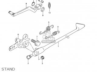 STAND - GSX1300RZ HAYABUSA 2007 (K7) USA (E03)
