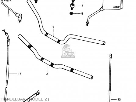 Suzuki GSX250 1982 (Z) GENERAL EXPORT (E01) parts lists and schematics