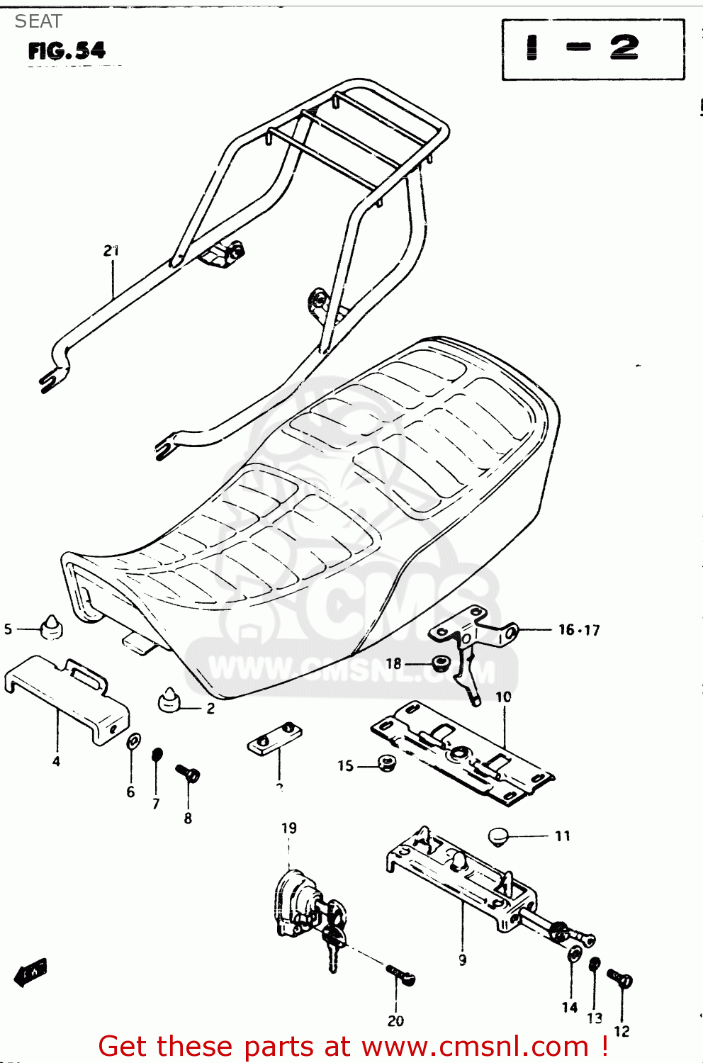 SEAT GSX250E 1982 (Z) GENERAL EXPORT (E01)