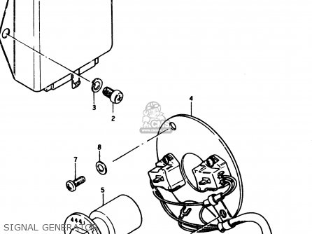 SIGNAL GENERATOR - GSX250E 1982 (Z) GENERAL EXPORT (E01)
