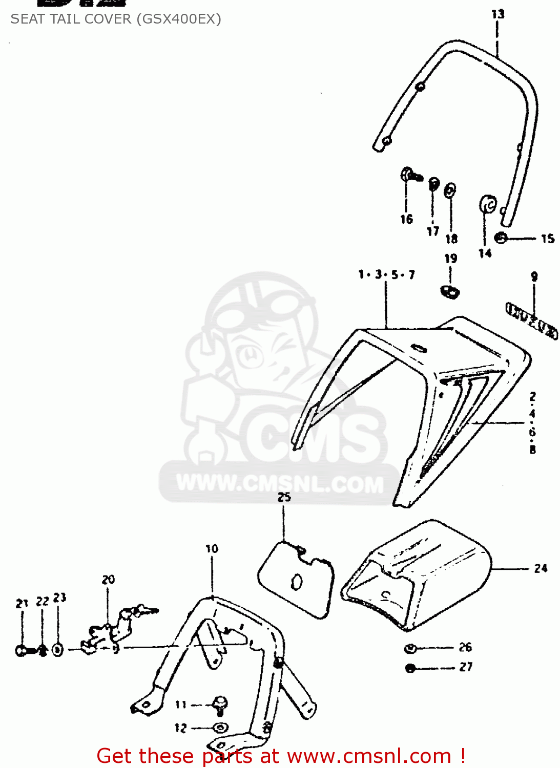 信頼 GSX400E.T.L 有名ブランド ダイナモカバー、スポロケカバー ザリ